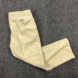 PT Torino Slim Fit Chino Pants Cotton Cashmere Stretch Size 52 IT Khaki Tan
